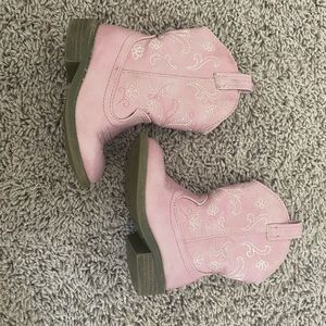 Pink Cowgirl Boots